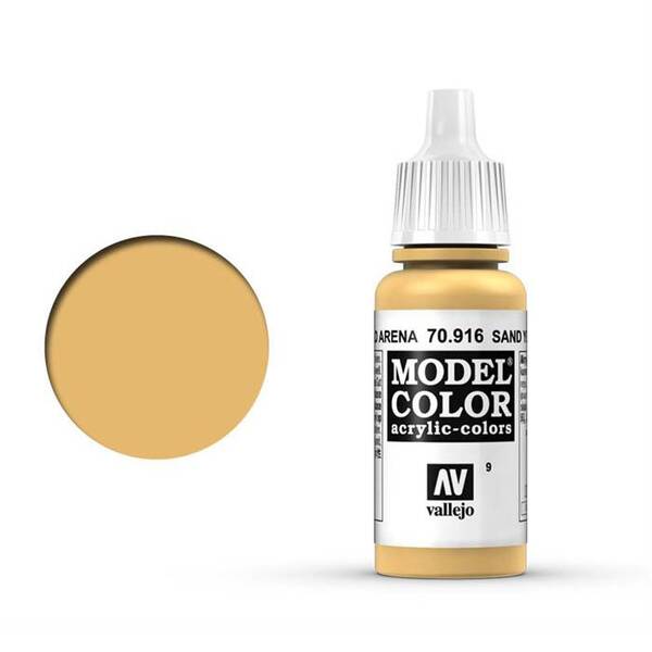 Vallejo Model Color 17Ml 009-70.916 Sand Yellow