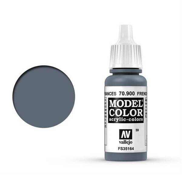 Vallejo Model Color 17Ml 059-70.900 French Mirage Blue