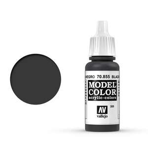 Vallejo - Vallejo Model Color 17Ml 205-70.855 Black Glaze