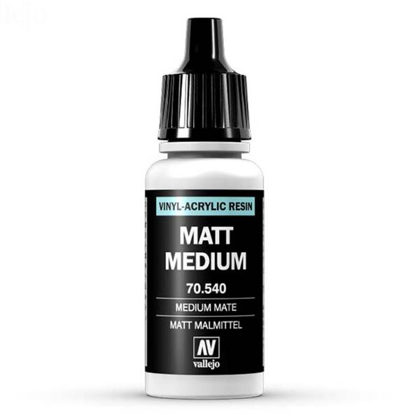 Vallejo Model Color 540-70.17 Ml Matte Medium - 1