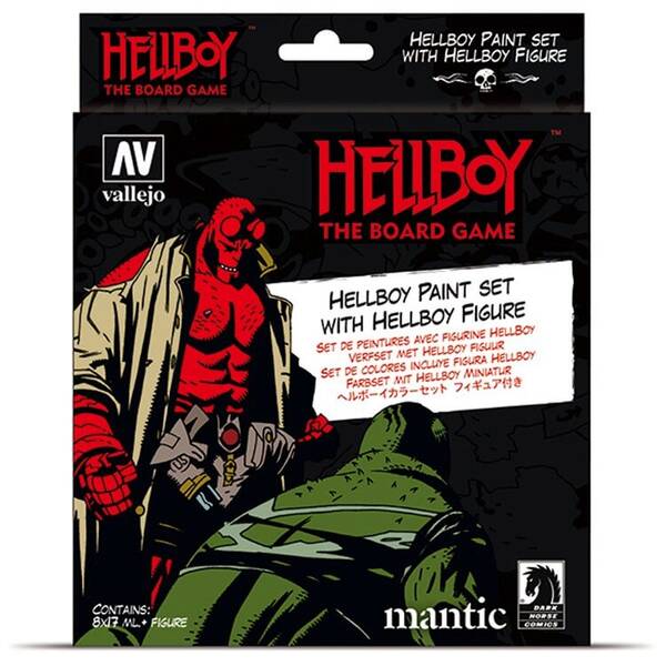 Vallejo Model Color Set: Hellboy The Board Game (8) 70.187