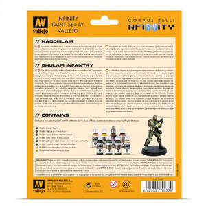 Vallejo Model & Game Color Set: Infinity Haqqislam (8) 70.237 - 3