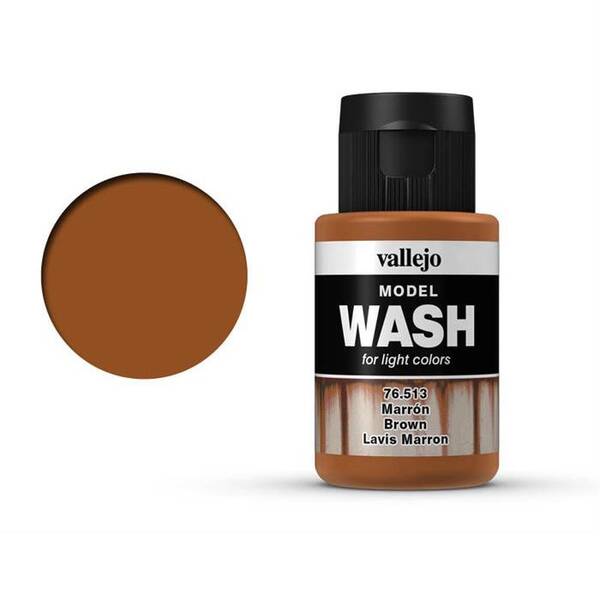 Vallejo Model Wash 35Ml 76.513 Brown - 1