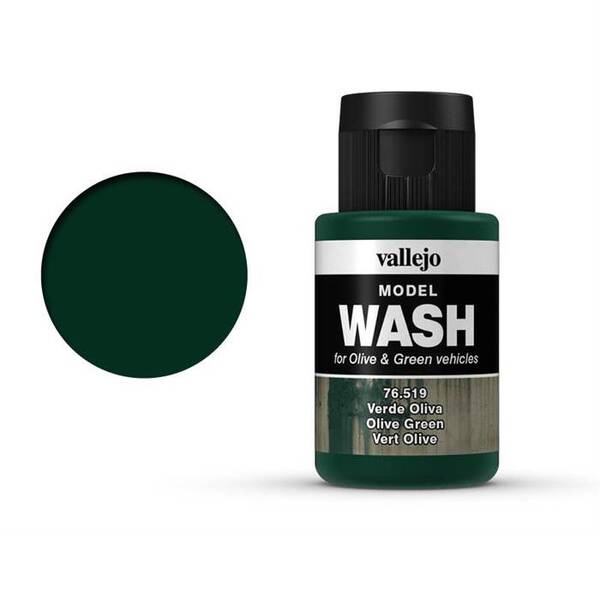 Vallejo Model Wash 35Ml 76.519 Olive Green - 1