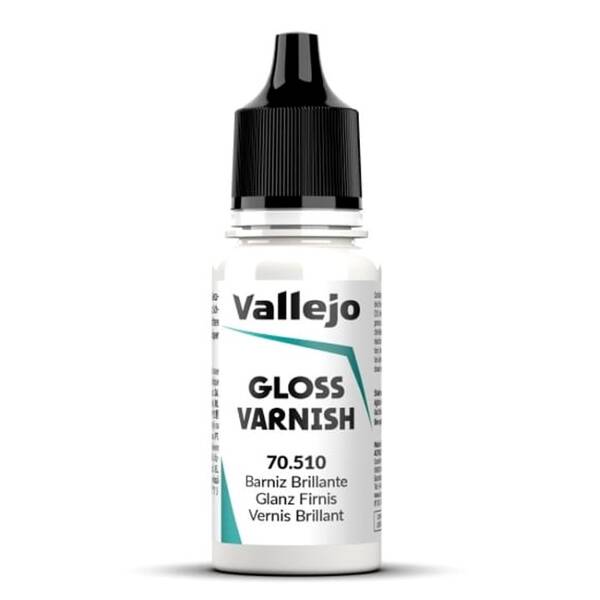 Vallejo Permanent Gloss Varnish 70.510-17 Ml - 1