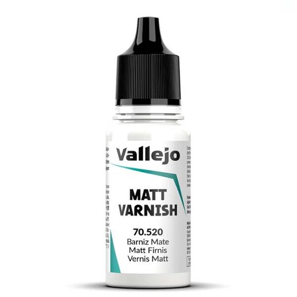 Vallejo Permanent Mat Varnish 70.520-17 Ml - 1