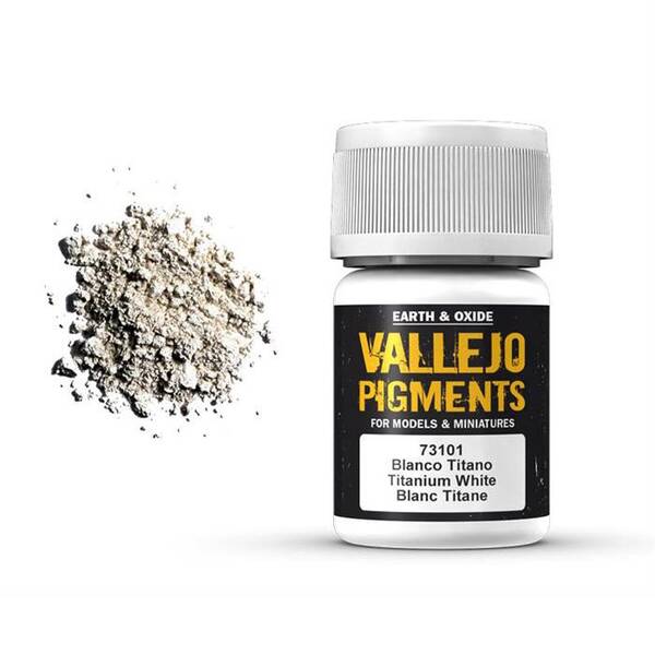 Vallejo Pigments 35Ml 73.101 Titanium White - 1