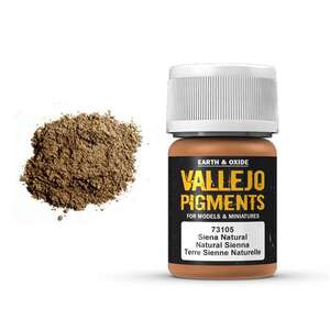 Vallejo - Vallejo Pigments 35Ml 73.105 Natural Sienna