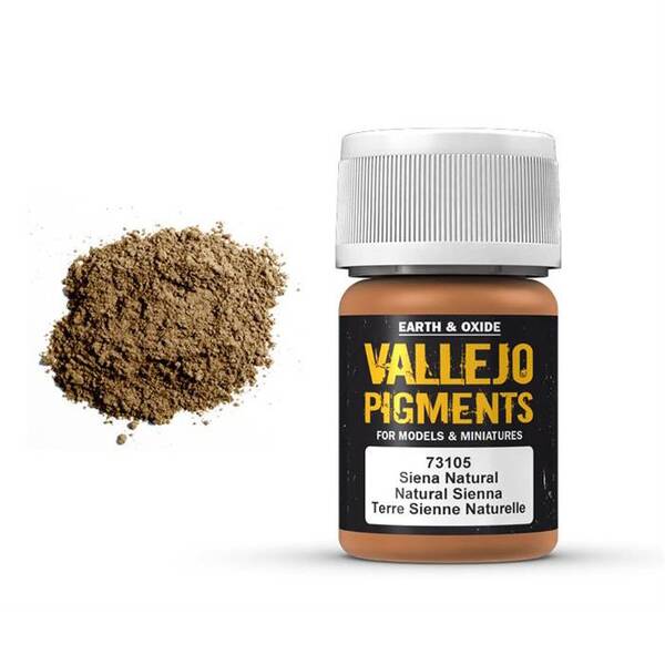 Vallejo Pigments 35Ml 73.105 Natural Sienna - 1