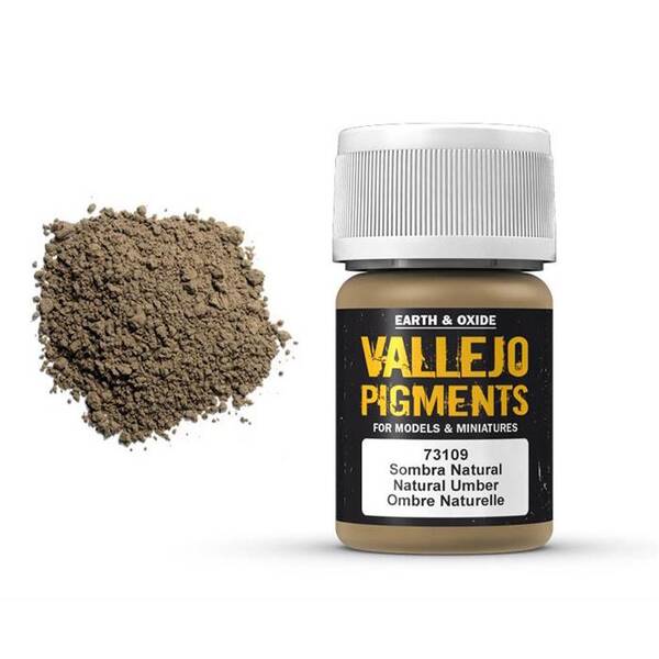 Vallejo Pigments 35Ml 73.109 Natural Umber - 1