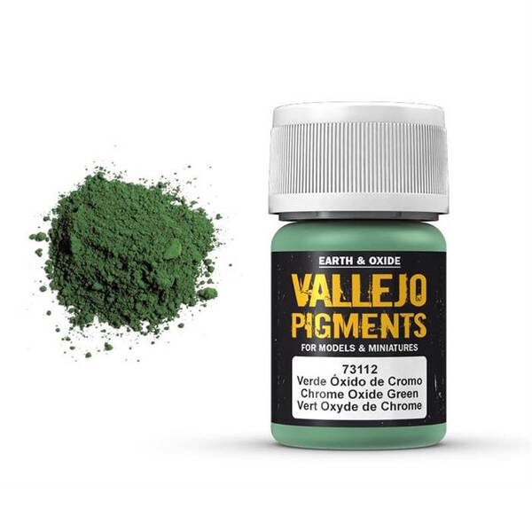 Vallejo Pigments 35Ml 73.112 Chrome Oxide Green - 1