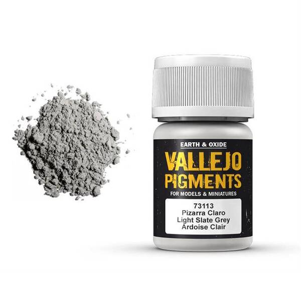 Vallejo Pigments 35Ml 73.113 Light Slate Grey - 1