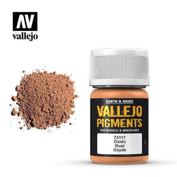 Vallejo Pigments 35Ml 73.117 Rust - 1