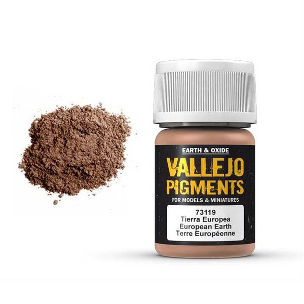 Vallejo Pigments 35Ml 73.119 European Earth - 1