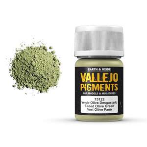 Vallejo - Vallejo Pigments 35Ml 73.122 Faded Olive Green