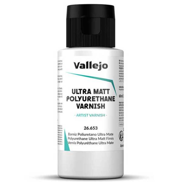 Vallejo Poliüretan Ultra Mat Vernik 60 ML 26.653 - 1