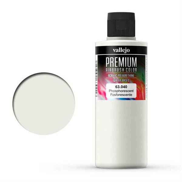 Vallejo Premium Airbrush Color 200Ml 63.040 Phosphorescent - 1