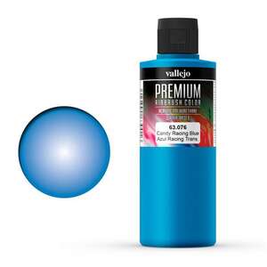 Vallejo - Vallejo Premium Airbrush Color 200Ml 63.076 Candy Racing Blue