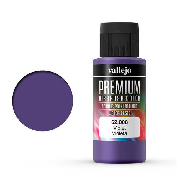 Vallejo Premium Airbrush Color 60Ml 62.008 Violet - 1