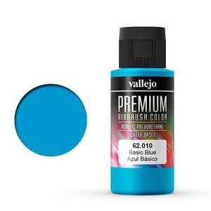 Vallejo - Vallejo Premium Airbrush Color 60Ml 62.010 Basic Blue