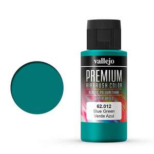 Vallejo - Vallejo Premium Airbrush Color 60Ml 62.012 Blue Green