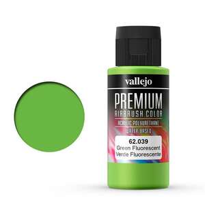 Vallejo - Vallejo Premium Airbrush Color 60Ml 62.039 Fluorescent Green