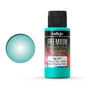Vallejo - Vallejo Premium Airbrush Color 60Ml 62.077 Candy Racing Green