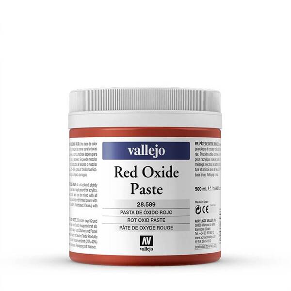 Vallejo Red Oxide Paste 589-500Ml - 1