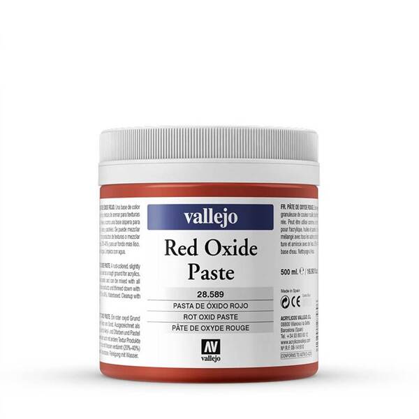 Vallejo Red Oxide Paste 589-500Ml