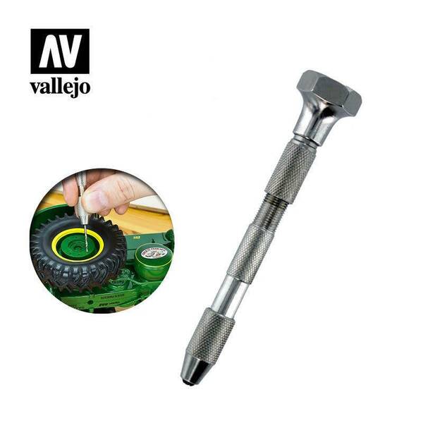 Vallejo Spin Top Pin Vice T09001 - 2