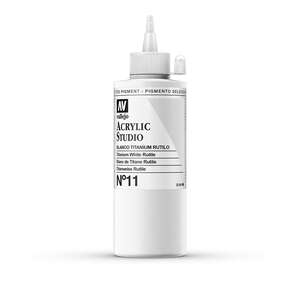 Vallejo Studio Akrilik Boya 200Ml Seri 1 11 Titanium White - 3