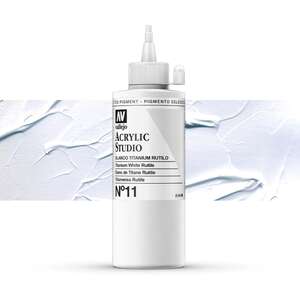 Vallejo Studio Akrilik Boya 200Ml Seri 1 11 Titanium White - 1