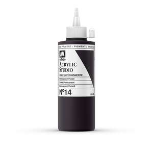Vallejo Studio Akrilik Boya 200Ml Seri 1 14 Permanent Violet - 3
