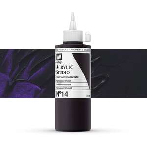 Vallejo Studio Akrilik Boya 200Ml Seri 1 14 Permanent Violet - 1