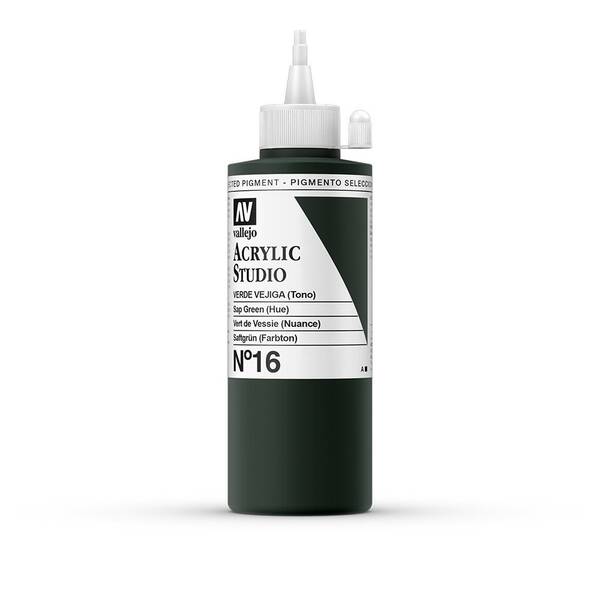 Vallejo Studio Akrilik Boya 200Ml Seri 1 16 Sap Green Hue - 3