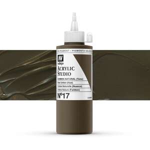 Vallejo Studio Akrilik Boya 200Ml Seri 1 17 Raw Umber Hue - 1