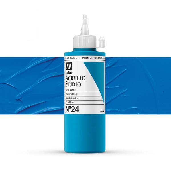 Vallejo Studio Akrilik Boya 200Ml Seri 1 24 Primary Blue - 1