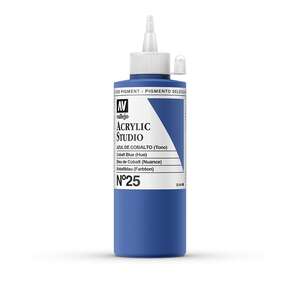 Vallejo Studio Akrilik Boya 200Ml Seri 1 25 Cobalt Blue Hue - 3
