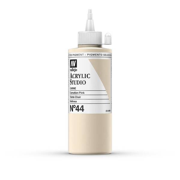 Vallejo Studio Akrilik Boya 200Ml Seri 1 44 Carnation Pink - 3