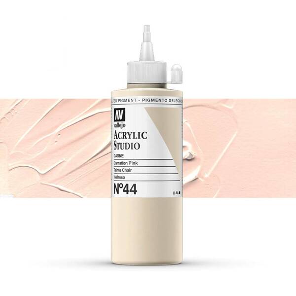 Vallejo Studio Akrilik Boya 200Ml Seri 1 44 Carnation Pink - 1