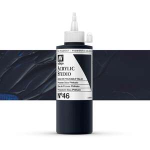 Vallejo Studio Akrilik Boya 200Ml Seri 1 46 Prussian Blue Phthalo - 1