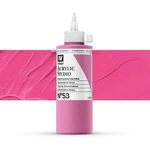 Vallejo Studio Akrilik Boya 200Ml Seri 1 53 Quinacridone Rose - 1