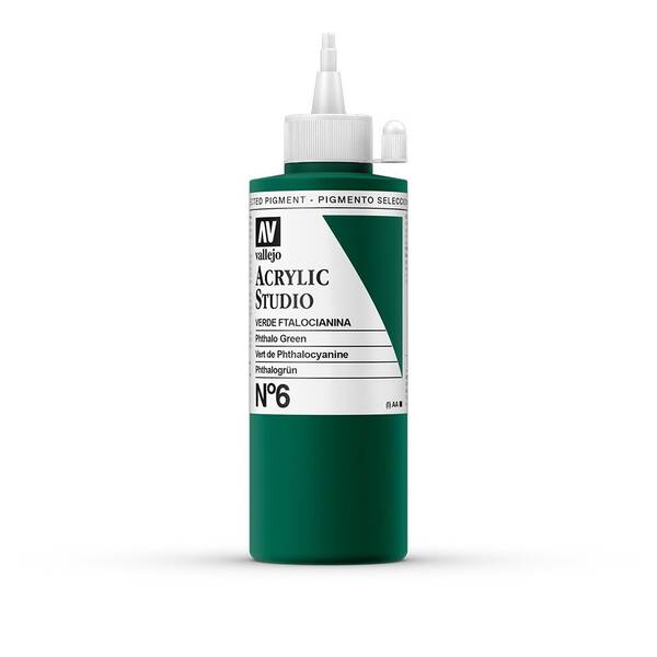 Vallejo Studio Akrilik Boya 200Ml Seri 1 6 Phthalo Green - 3