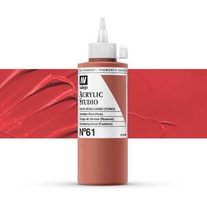 Vallejo Studio Akrilik Boya 200Ml Seri 1 61 Venetian Red Hue - 1