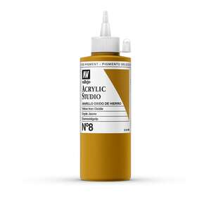 Vallejo Studio Akrilik Boya 200Ml Seri 1 8 Yellow Iron Oxide - 3