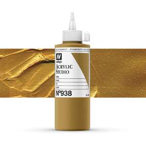 Vallejo Studio Akrilik Boya 200Ml Seri 2 938 Gold - 1