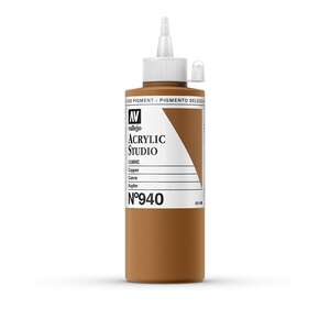 Vallejo Studio Akrilik Boya 200Ml Seri 2 940 Copper - 3