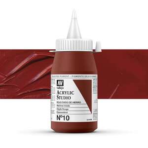 Vallejo Studio Akrilik Boya 500Ml Seri 1 10 Red Iron Oxide - 1