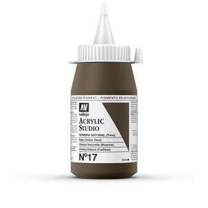 Vallejo Studio Akrilik Boya 500Ml Seri 1 17 Raw Umber Hue - 3