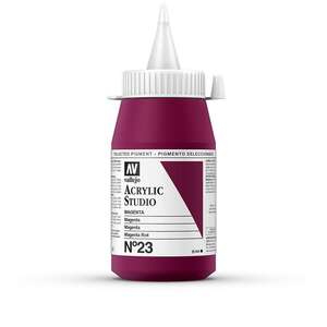 Vallejo Studio Akrilik Boya 500Ml Seri 1 23 Magenta - 3